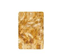 Phayah Rectangle Car Air Fresheners Cards 4 Pcs Golden Wheat Mango Pattern Auto Aromatherapy Tablets Hanging Scented Card - Lavender Scent