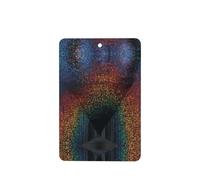 Phayah Rectangle Car Air Fresheners Cards 4 Pcs Holographic Dreams Pattern Auto Aromatherapy Tablets Hanging Scented Card - Lavender Scent