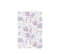 Phayah Rectangle Car Air Fresheners Cards 4 Pcs Pink Hedgehog Pattern Auto Aromatherapy Tablets Hanging Scented Card - Lavender Scent