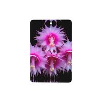 Phayah Rectangle Car Air Fresheners Cards 6 Pcs Beautiful Flower Pattern Auto Aromatherapy Tablets Hanging Scented Card - Lavender Scent