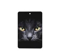 Phayah Rectangle Car Air Fresheners Cards 6 Pcs Cats Pattern Aromatherapy Tablets Hanging Scented Card - Lavender Scent Eliminate Odor