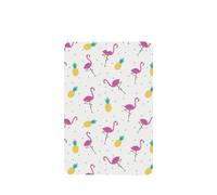 Phayah Rectangle Car Air Fresheners Cards 6 Pcs Flamingo And Pineapple Pattern Aromatherapy Tablets Hanging Scented Card - Lavender Scent Eliminate Odor