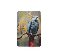Phayah Rectangle Car Air Fresheners Cards 6 Pcs Parrot Pattern Aromatherapy Tablets Hanging Scented Card - Lavender Scent Eliminate Odor