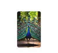 Phayah Rectangle Car Air Fresheners Cards 6 Pcs Peacocks Pattern Aromatherapy Tablets Hanging Scented Card - Lavender Scent Eliminate Odor