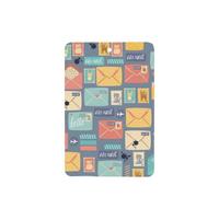 Phayah Rectangle Car Air Fresheners Cards 6 Pcs Postal Stationery Pattern Aromatherapy Tablets Hanging Scented Card - Lavender Scent Eliminate Odor