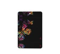 Phayah Rectangle Car Air Fresheners Cards 6 Pcs Pretty Butterfly Pattern Aromatherapy Tablets Hanging Scented Card - Lavender Scent Eliminate Odor