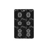 Phayah Rectangle Car Air Fresheners Cards 6 Pcs Supernatural Symbols Black Pattern Aromatherapy Tablets Hanging Scented Card - Lavender Scent Eliminate Odor