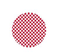 Phayah Red White Pattern Lavender Scent Car Air Freshener Round Shape Card Hanging Hanging Scented Card 4 Pcs For Cars Closet Shoe
