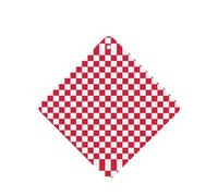 Phayah Red White Pattern Lavender Scent Car Air Freshener Square Card Hanging Hanging Scented Card 6 Pcs For Cars Closet Shoe