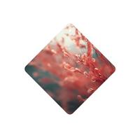 Phayah Red Willow Flower Pattern Lavender Scent Car Air Freshener Square Card Hanging Hanging Scented Card 6 Pcs For Cars Closet Drawer