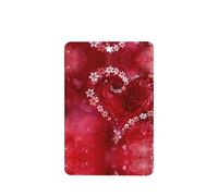 Phayah Romantic Heart Pattern Lavender Scent Car Air Freshener Rectangle Card Hanging Hanging Scented Card 4 Pcs For Cars Closet Shoe