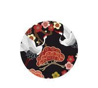 Phayah Round Shape Car Air Fresheners Cards 6 Pcs Flying Birds Crane Heron Pattern Aromatherapy Tablets Hanging Scented Card - Lavender Scent Eliminate Odor