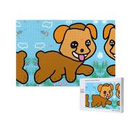 Phayah Running Cartoon Dog Puzzles For Adults 1000 Pieces For Home Decor Children'S Intelligence Development Toys 29.5 X 19.7"