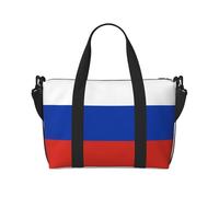 Phayah Russian Flag Crossbody Travel Bag Overnighter Duffel Bags Carry On Size Ideal For School Or Overnight Travel Bag