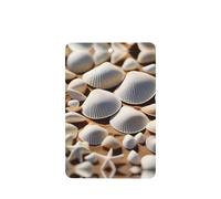 Phayah Seashells By The Beach Pattern Lavender Scent Car Air Freshener Rectangle Card Hanging Hanging Scented Card 6 Pcs For Cars Closet Shoe