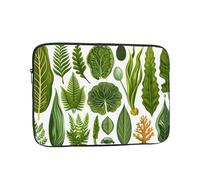 PHAYAH Seaweed Coral Under The Sea Patterned Laptop Sleeve Bag, 13 Inch Shockproof Laptop Sleeve, Slim Laptop Bag,...