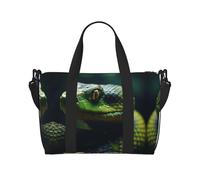 Phayah Serpent Travel Duffel Bag,Sports Tote Gym Bag,Shoulder Weekender Overnight Bag for Women