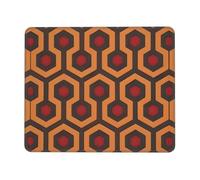 PHAYAH Shining Overlook Pattern Mouse Pad with Anti-Fray Stitching with Non-Slip Rubber Base, Gaming Mouse Mat for Laptop, Office & Home 7 X 8.6 in