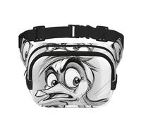 Phayah Sketch Duck Men Women Hip Bum Bag With Adjustable Strap For Outdoors Workout Traveling Casual Running Hiking Cycling