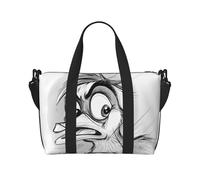 Phayah Sketch Duck Weekender Bags For Women, Travel Duffel Bag Overnight Weekend Bag Sports Gym Tote Bag Crossbody Bag