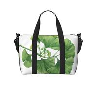 Phayah Sketch Ginkgo Biloba Weekender Bags For Women, Travel Duffel Bag Overnight Weekend Bag Sports Gym Tote Bag Crossbody Bag