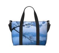 Phayah Small Flower On Thin Twig Weekender Bags For Women, Travel Duffel Bag Overnight Weekend Bag Sports Gym Tote Bag Crossbody Bag
