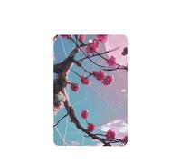 Phayah Small Pink Flowers Pattern Lavender Scent Car Aroma Rectangle Hanging Fragrance Tablet Car Interior Fragrance Freshener 4p