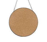 Phayah Solid Color Brown Print Glass Window Hanging Sun Catchers Suncatcher Decor For Birthday For Home Garden Porch 12in（30cm）