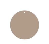 Phayah Solid Color Light Brown Pattern Lavender Scent Car Air Freshener Round Shape Card Hanging Hanging Scented Card 6 Pcs For Cars Closet Drawer