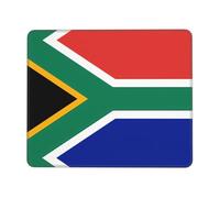 PHAYAH South Africa Flag Pattern Mouse Pad Designs,Portable Office Non-Slip Rubber Base Wireless Mouse Pad For Gaming Mat For Laptop, Office Home 7.9 X 9.5 In