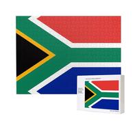 Phayah South Africa Flag Puzzles for Adults 500 Pieces Children's Intelligence Development Toys 20.4 X 15in