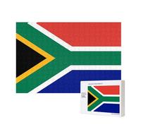 Phayah South African Flag Puzzles For Adults 300 Pieces For Home Decor Children'S Intelligence Development Toys 15.7 X 11"