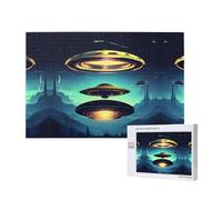Phayah Spacecraft Descend Jigsaw Puzzles for Adults 1000 Pieces.Home Decor Birthday Party for Men Women 29.5 X 19.7