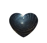 Phayah Spiral Into Infinity Pattern Lavender Scent Car Aroma Heart Shape Hanging Fragrance Tablet Car Interior Fragrance Freshener 6p