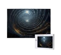 Phayah Spiral Into Infinity Puzzles 1000 Piece For Jigsaw Puzzle Wooden Puzzle Forfamily Friend Home Decor Wall Art 29.5 X 19.7 In