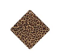 Phayah Square Car Air Fresheners Cards 4 Pcs Cool Cheetah Leopard Pattern Auto Aromatherapy Tablets Hanging Scented Card - Lavender Scent