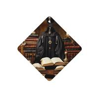 Phayah Square Car Air Fresheners Cards 4 Pcs Grimoire Strange World Pattern Auto Aromatherapy Tablets Hanging Scented Card - Lavender Scent