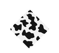 Phayah Square Car Air Fresheners Cards 6 Pcs Cow Spot Pattern Aromatherapy Tablets Hanging Scented Card - Lavender Scent Eliminate Odor