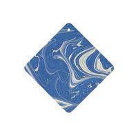 Phayah Square Car Air Fresheners Cards 6 Pcs Curved Wave Pattern Pattern Auto Aromatherapy Tablets Hanging Scented Card - Lavender Scent