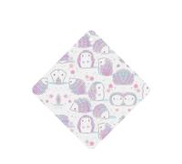 Phayah Square Car Air Fresheners Cards 6 Pcs Pink Hedgehog Pattern Aromatherapy Tablets Hanging Scented Card - Lavender Scent Eliminate Odor