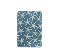 Phayah Starfish Coastal Wool Pattern Lavender Scent Car Air Freshener Rectangle Card Hanging Hanging Scented Card 4 Pcs For Cars Closet Drawer Eliminate