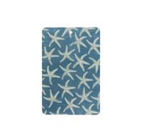 Phayah Starfish Coastal Wool Pattern Lavender Scent Car Air Freshener Rectangle Card Hanging Hanging Scented Card 6 Pcs For Cars Closet Drawer Eliminate