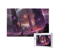 Phayah Strange Planet Space Jigsaw Puzzles For Adults 1000 Pieces.Home Decor Birthday Party For Men Women 29.5 X 19.7"
