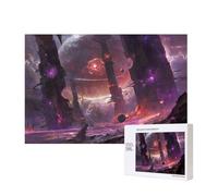 Phayah Strange Planet Space Jigsaw Puzzles For Adults 300 Pieces.Home Decor Birthday Party For Men Women 15.7 X 11"