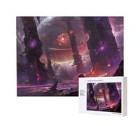 Phayah Strange Planet Space Jigsaw Puzzles For Adults 500 Pieces.Home Decor Birthday Party For Men Women 20.4 X 15"