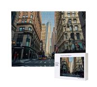 Phayah Streets Of New York City Puzzles For Adults 500 Pieces For Home Decor Intelligence Development Toys 20.4 X 15"