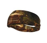 Phayah Sweatbands Music Box In The Forest Pattern Workout Sport Headbands Absorbing Headband Wide For Basketball Football Cycling Running Yoga