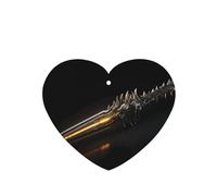 Phayah Sword Of Wonderful Soldier Pattern Lavender Scent Car Air Freshener Heart Shape Card Hanging Hanging Scented Card 6 Pcs For Cars Closet Drawer