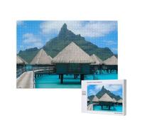 Phayah Tahiti Beach Puzzles For Adults 1000 Pieces For Home Decor Intelligence Development Toys 29.5 X 19.7"