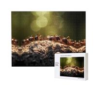 Phayah The Ant Gathering Jigsaw Puzzles for Adults 500 Pieces.Home Decor Birthday Party for Men Women 20.4 X 15